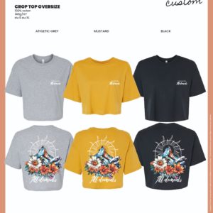 CROP OVERSIZE FEMME RESILIENCE